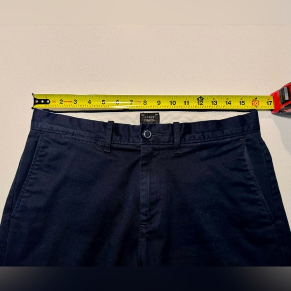 J. Crew 30x34 484 Slim Fit Stretch Chino Pant in Navy - Picture 6 of 10